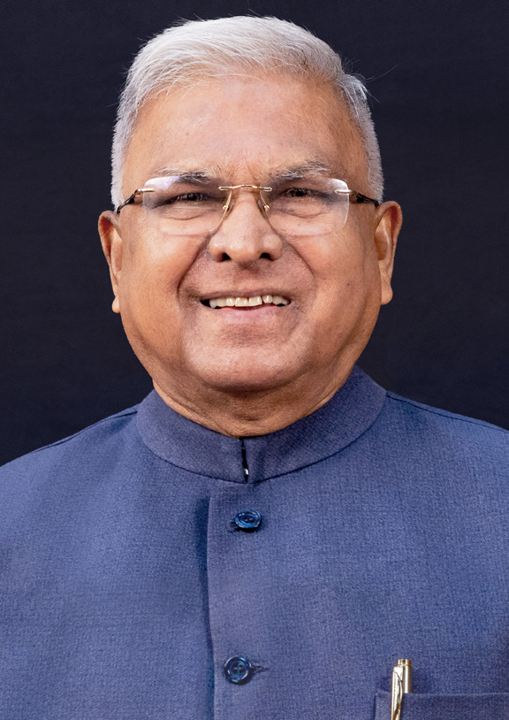 श्री मंगुभाई पटेल, माननीय राज्यपाल, राजभवन, भोपाल, मध्यप्रदेश 